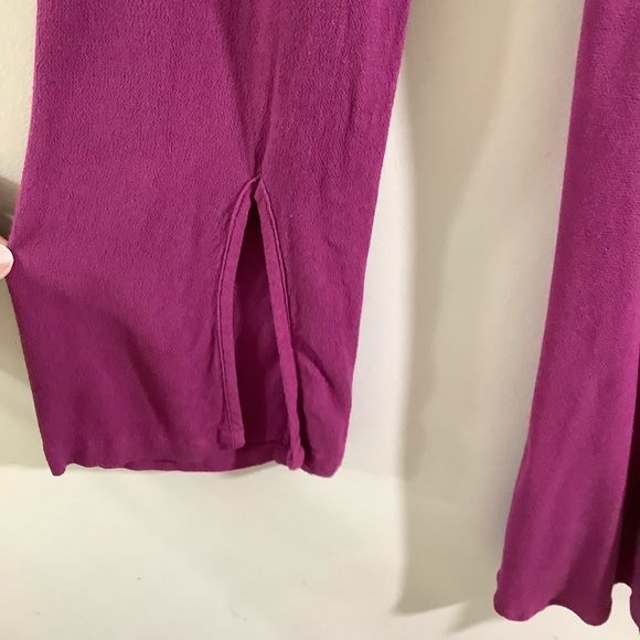 Free People Tie-Front Cutout Mini Dress Junior Size 0 - Picture 8 of 9